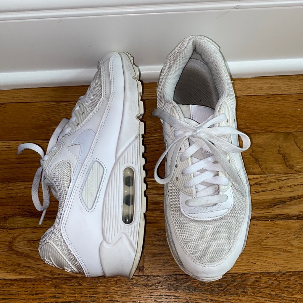 Nike Air Max 90 White Womens 9